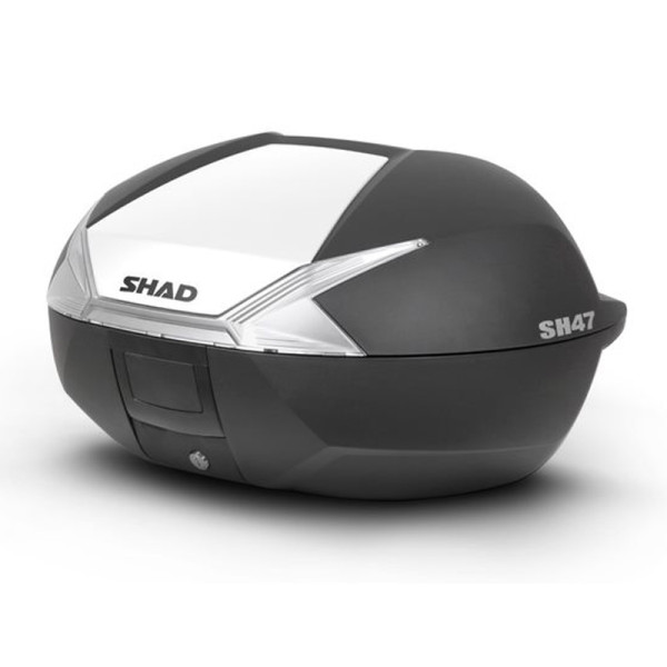 Shad SH47 Top Box White Cover